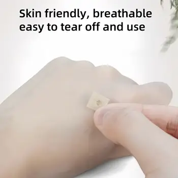 100 ks/krabice Sada pro akupresuru ušních semen Lisovací jehla Ušní semena Aurikulární intradermální akupunkturní masážní přístroj Moxovací jehla 6 nejlepší prodej akupunkturní jehly - №5