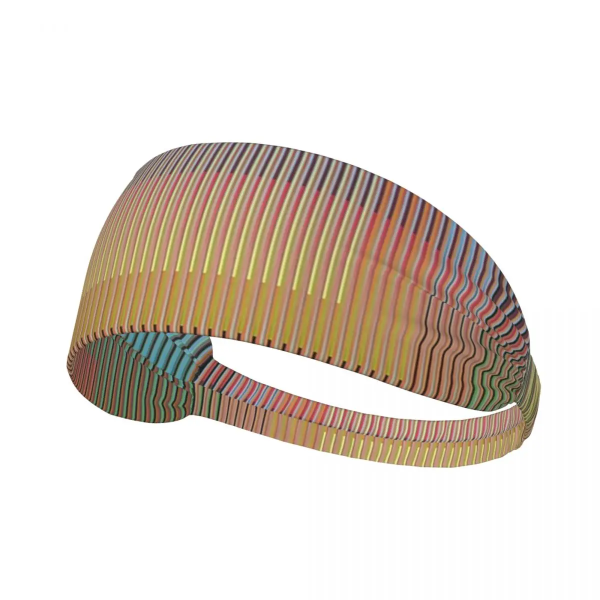 

Custom Carlos Cruz-Diez Sweatband for Men Women Quick Drying Sports Sweatband Gym Yoga Running