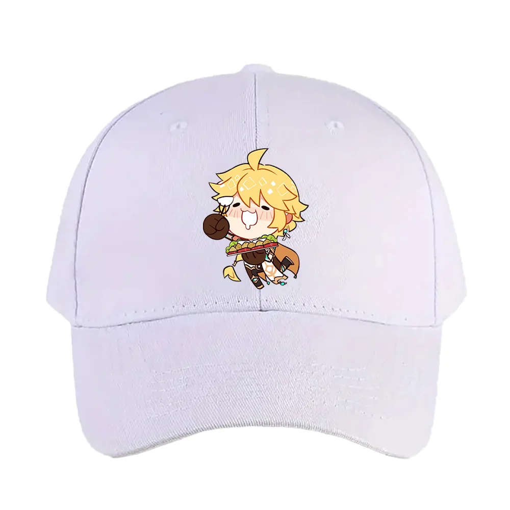 Genshin Impact Aether Cap Summer Woman Man Adult Casual Fashion Casual Adjustable Hiking Fishing Hat Sun Hat