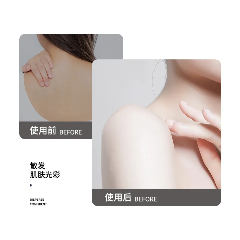 Crema semplice sbiancante, la crema pigra non è bianca finta, autentico isolamento per la sensazione dell'acqua delle feste degli studenti, primer per il trucco dei pori invisibili