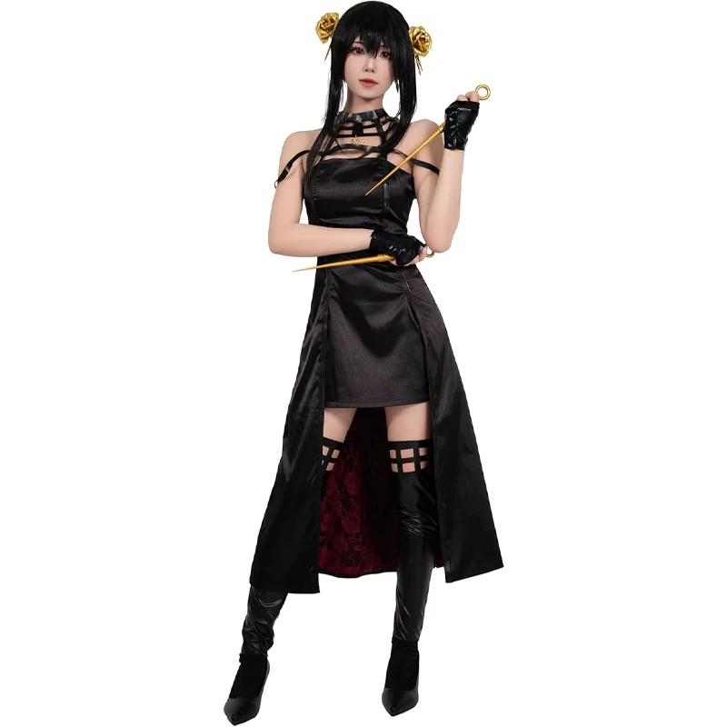 Anya Cosplay Yor Forger Cosplay Kostüm Spy x Family Cosplay Outfit Anime Kostüm