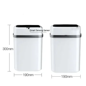 10 Main Sales Automatic Bathroom Trash - №3