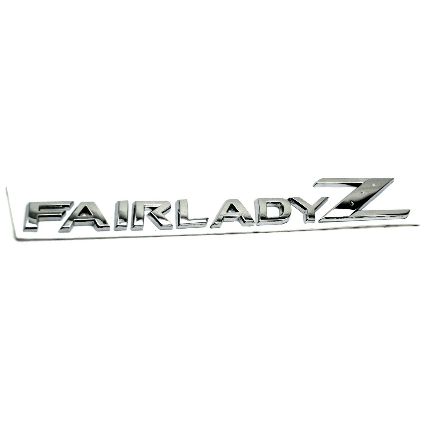 1 Pieces Chrome Silver Fairlady Z Letter Sticker 350Z Z34 370Z Car Assessoires Emblem Badge