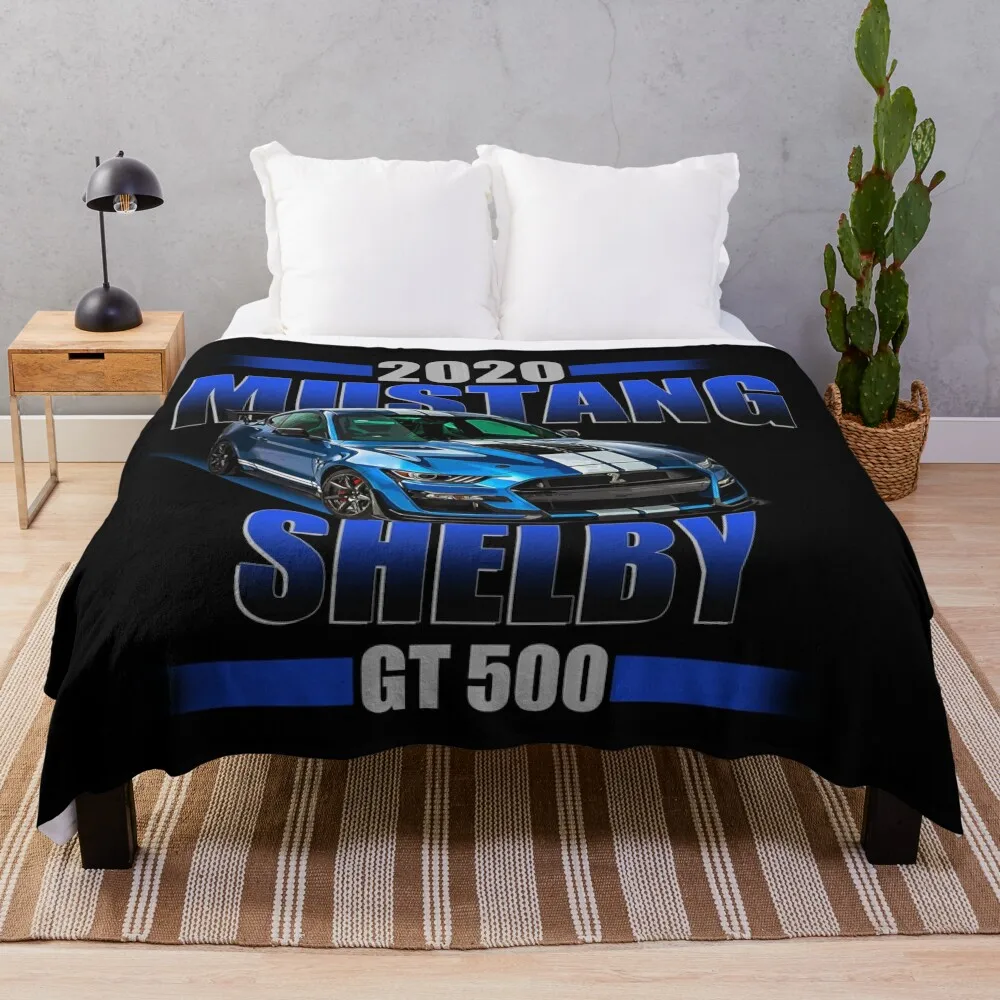 2020 Shelby GT 500 Throw Blanket Custom Winter beds anime Blankets