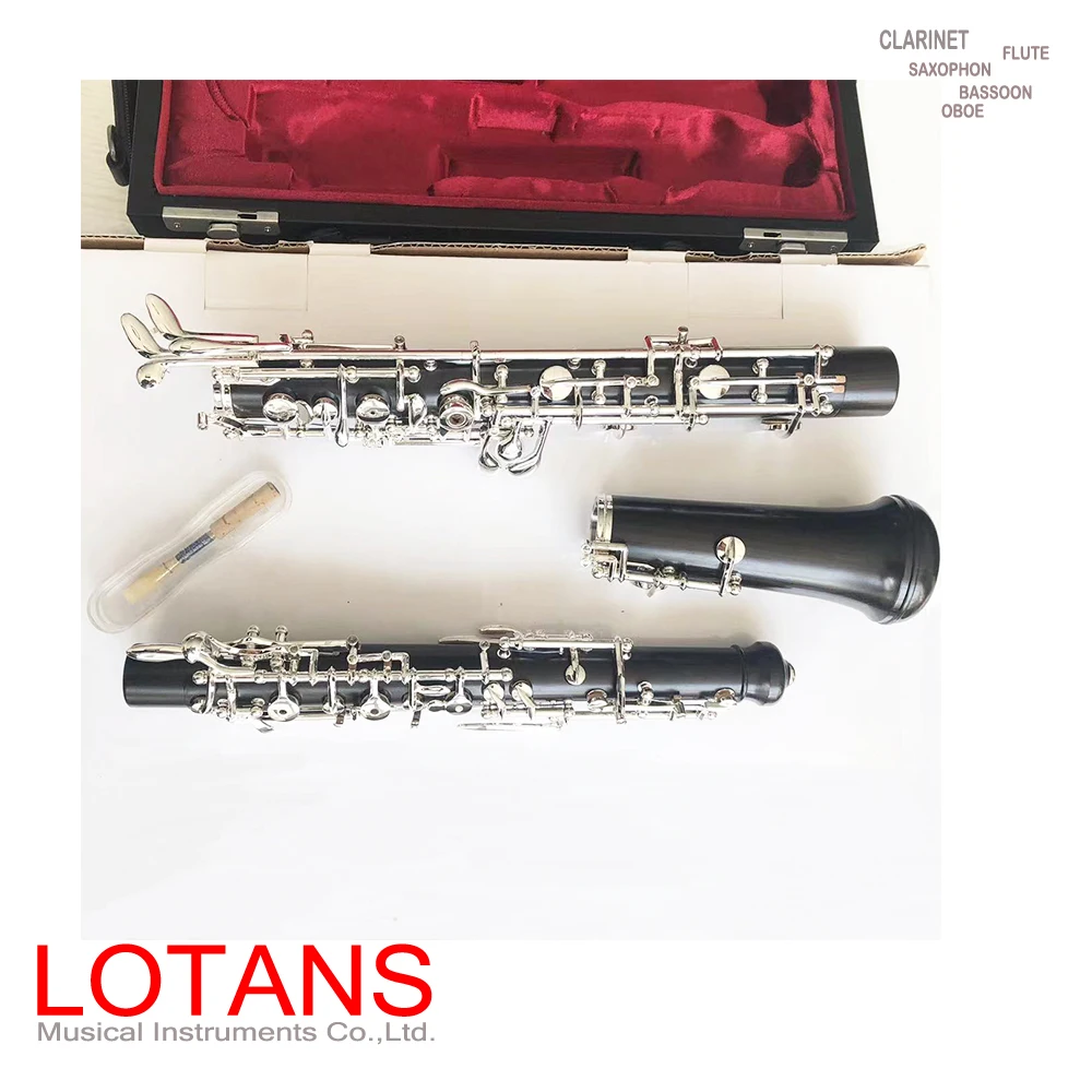 Professional level ebony oboe silver Best Selling
