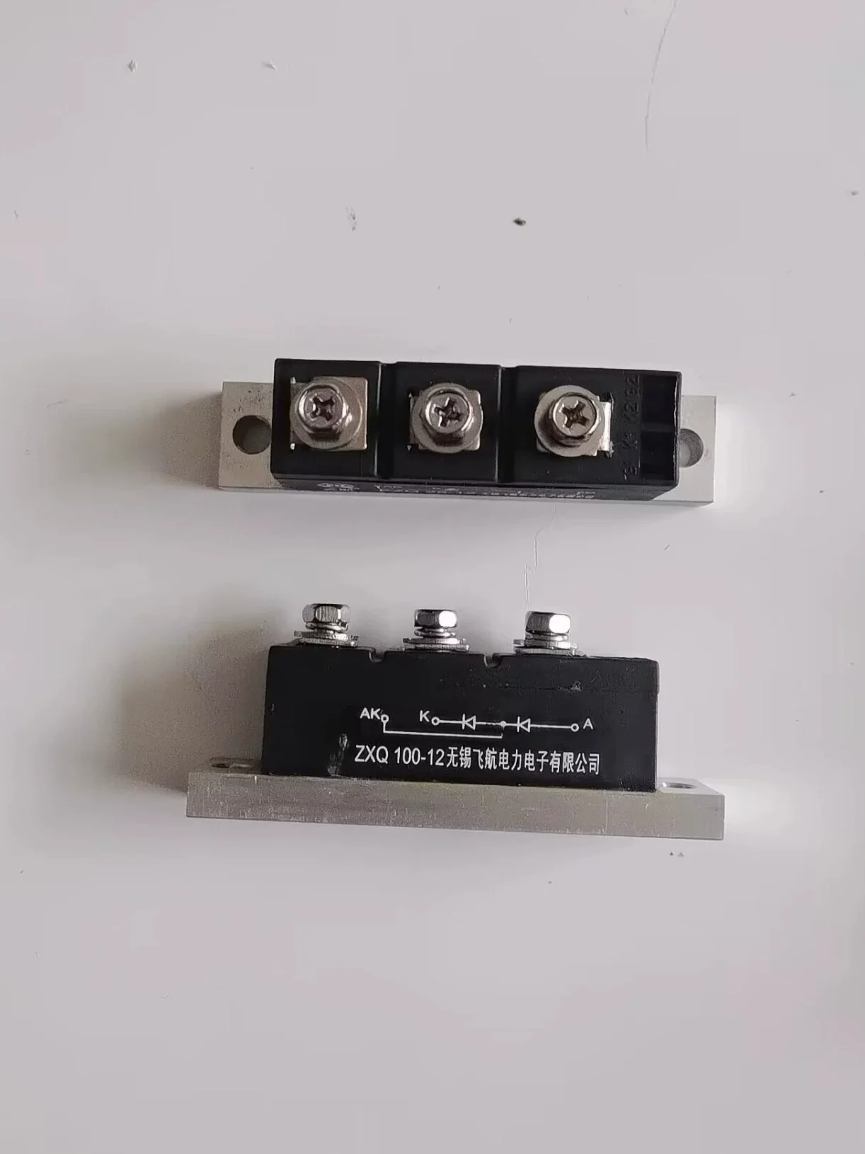 ZXQ100-12/KZQ55-12/MMY-20K750V Rectifier Set – 100A/1200V Rot. Rectifier, 55A Thyristor & 750V Varistor for Generator Excitation