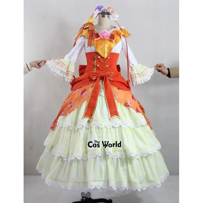 Love Live Kousaka Honoka Dancing Party Dresses Outfit Anime Customize Cosplay Costumes