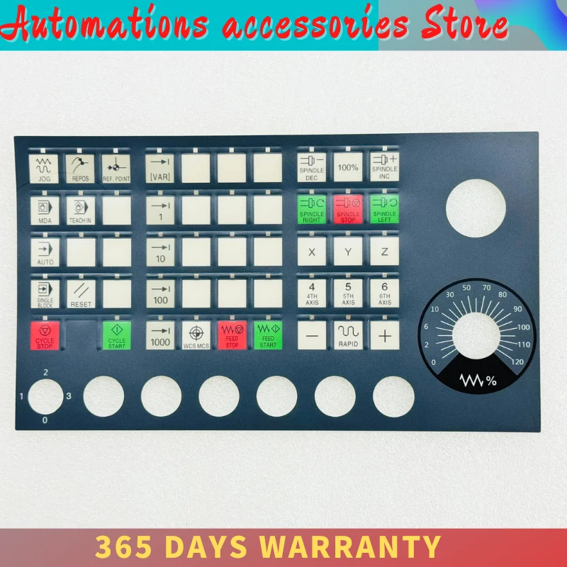 

Кнопка переключения клавиатуры с мембранной клавиатурой для MCP310 6FC5303-0AF23-1AA1 6FC5303-0AF23-1AA0 6FC5203-0AF23-1AA0 Мембрана MCP310