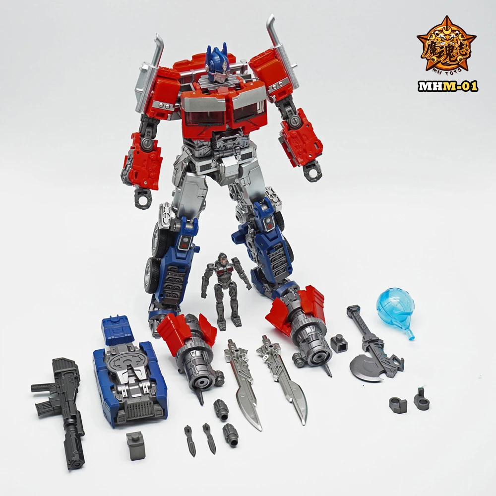 New Version MHZ TOYS Transformation MHM-01 MHM01 OP Commander Optimus Movie 7 KO SS102 SS-102 Action Figure Deformation Robot