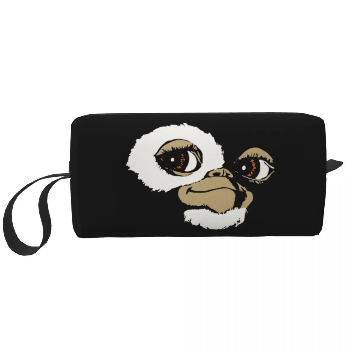 Gizmo Monster 80s Horror Movie Makeup Bag Pouch Zipper Gremlinn Cosmetic Bag Travel Toiletry Bag Organizer Storage Bag Men Women