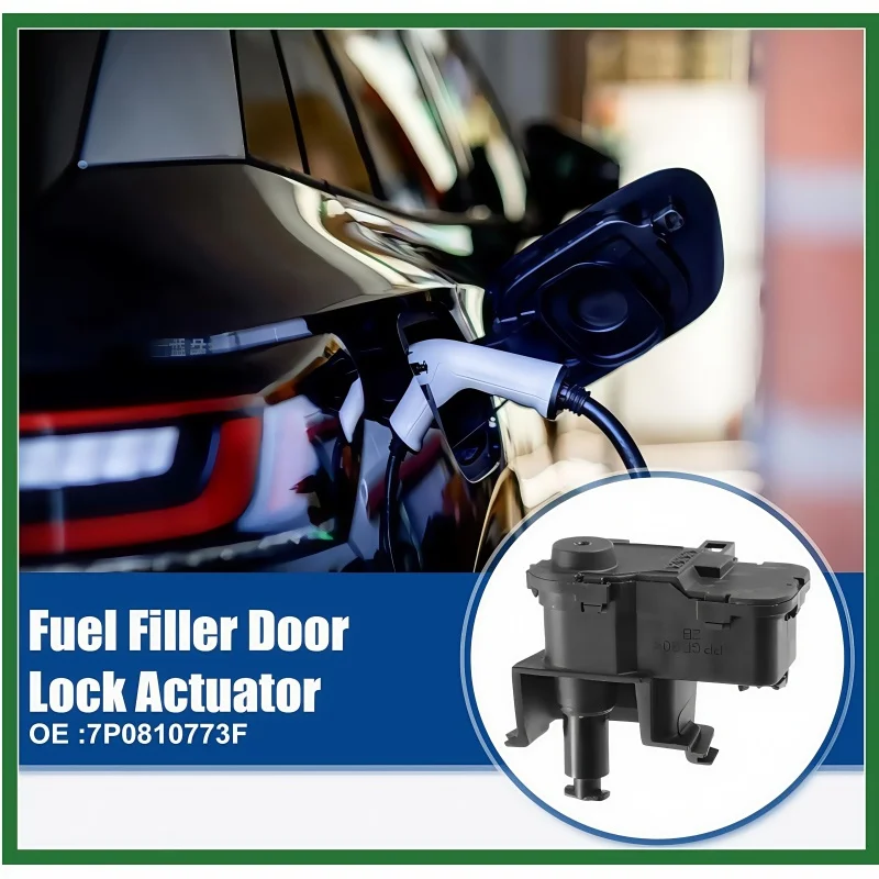 Fuel Tank Cap Door Lock Actuator 7P0810773F  for Volkswagen Touareg 2009-2017