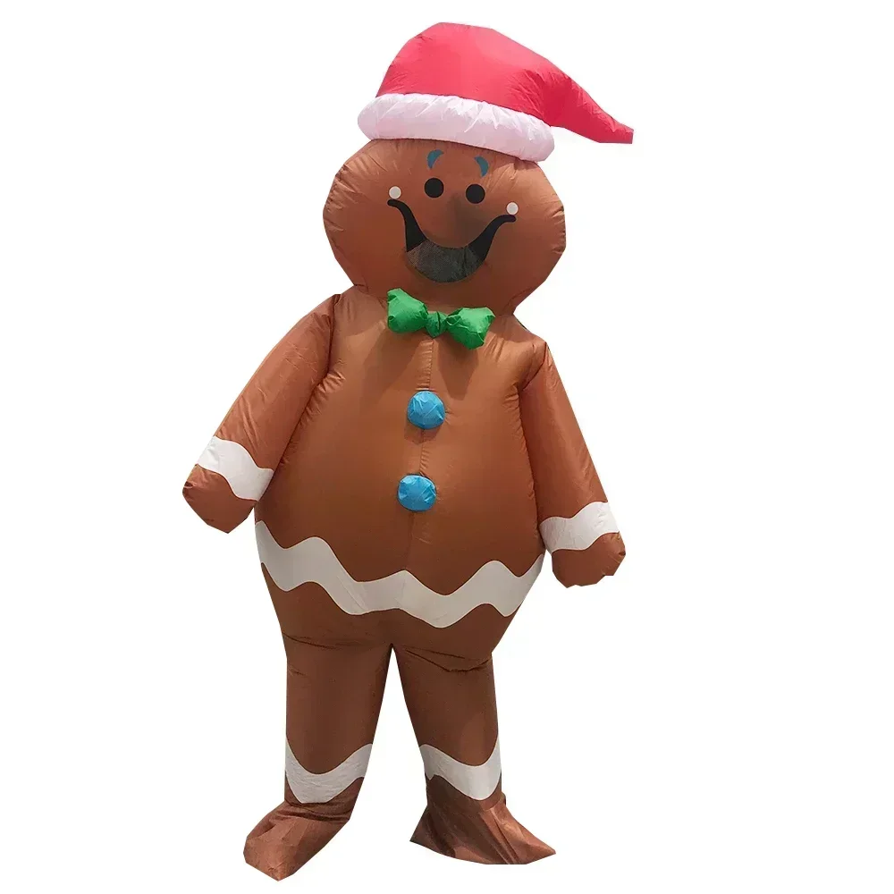 

Christmas Inflatable Costume Gingerbread Costume Adult Party Masquerade Role Play Holiday Gift