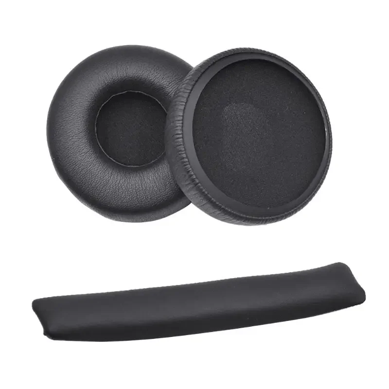 Replacement Leather Headband Cushion Ear Pads Cover For JBL Synchros E40BT E40 Bluetooth-Compatible Headphones Accessories