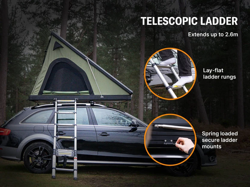 Rtt Tent Roof Top Hard Shell Roof Top Tent Camper Aluminium