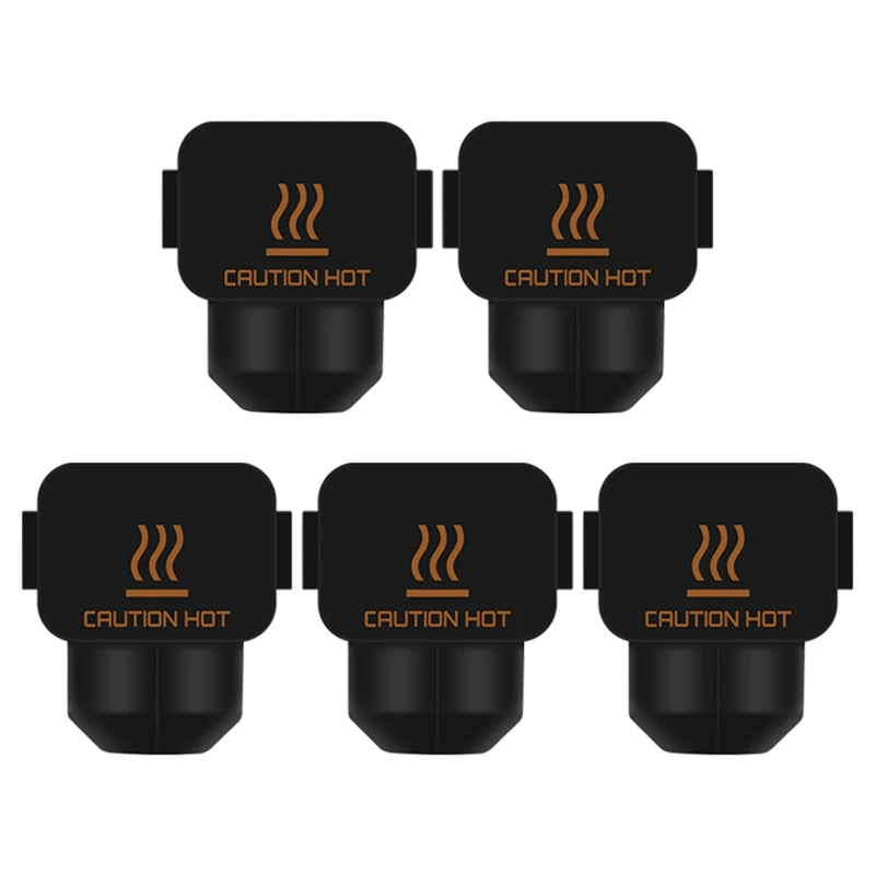

5Pcs Silicone Socks For Bambu A1 Mini Heating Block Kit For Bambu Lab A1 Mini Hotend Heat Insulation Case Cover Easy Install