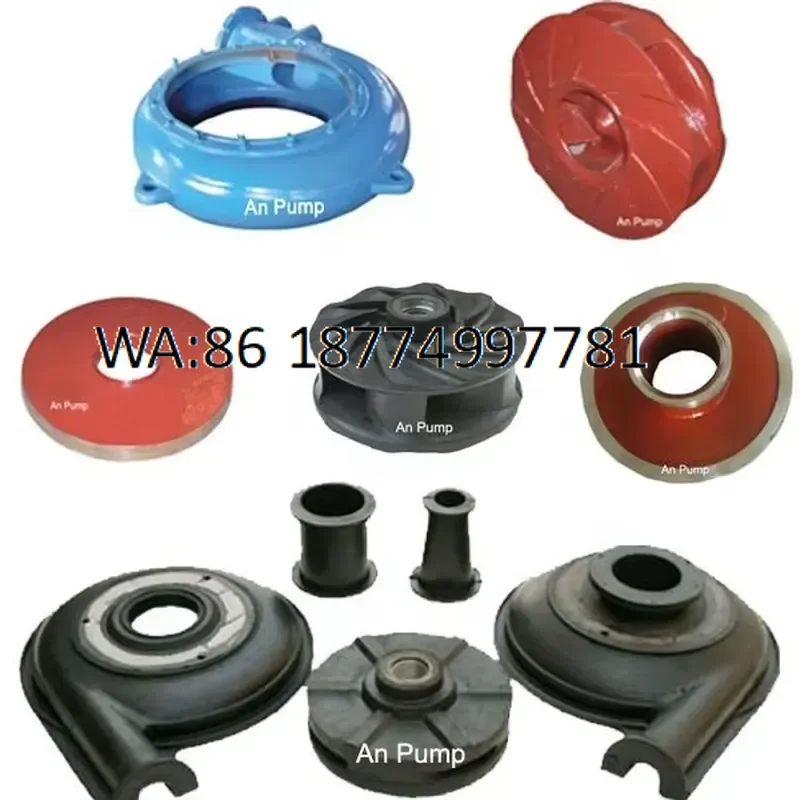 custom 100 Percent Interchangeable Slurry Pump Parts Impellers Heavy Duty Industrial Mining Centrifugal for Slurry Pump