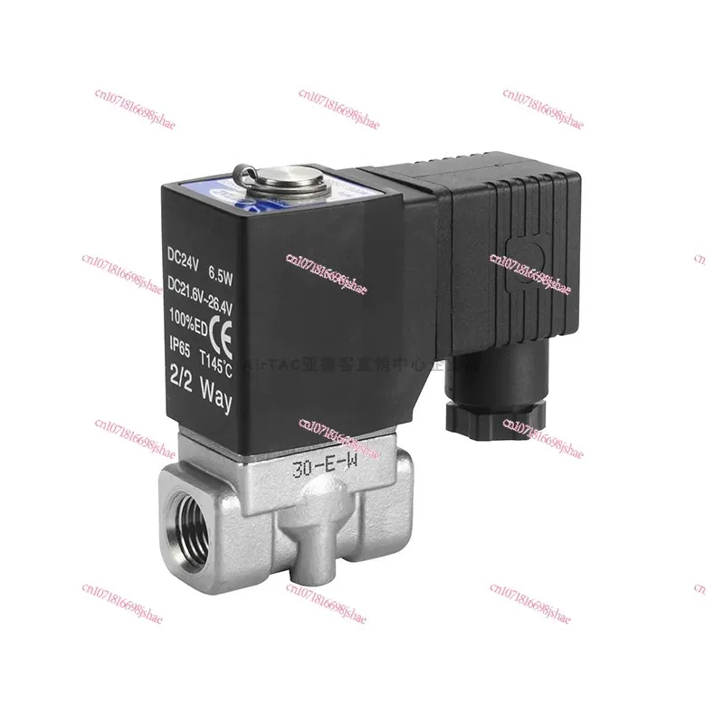 Large Flow Stainless Steel Solenoid Valve 2SL03008 2SL03008A/B/C/E/F Direct-acting Normally Closed Type