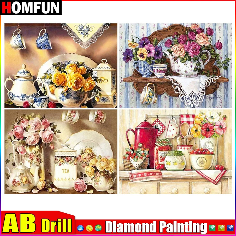 HOMFUN AB Diamond Painting 