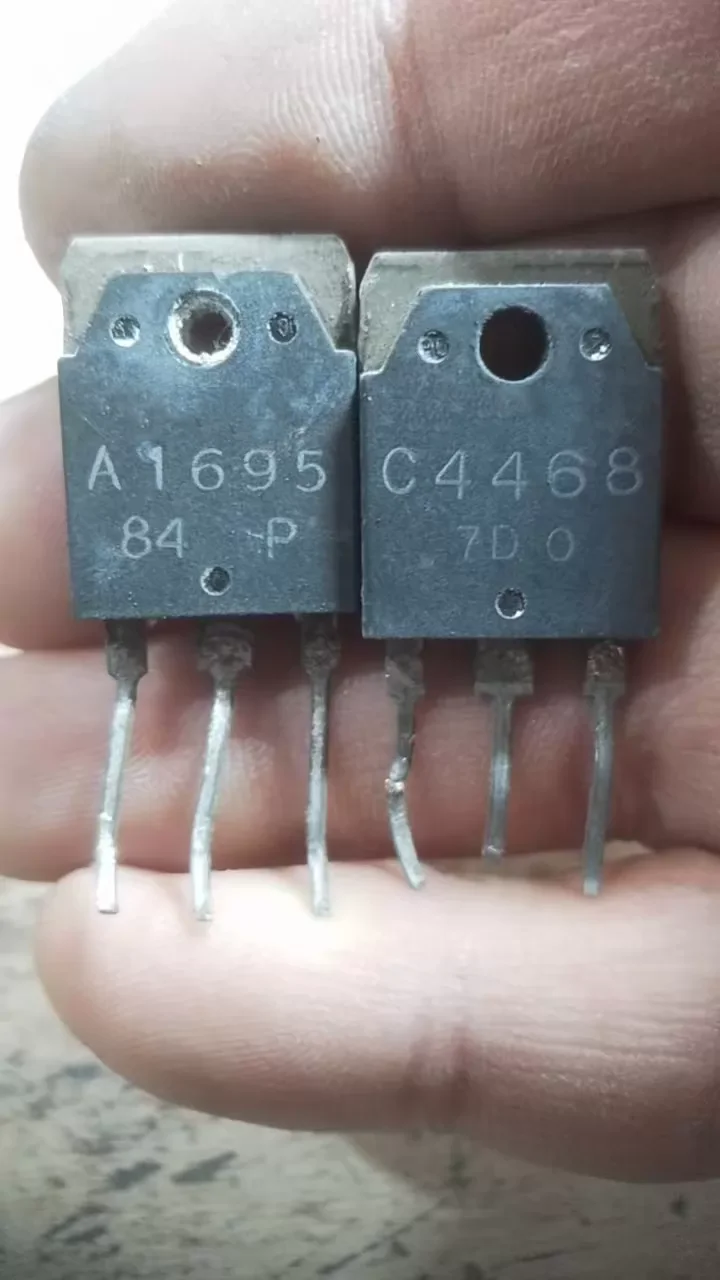 Disassembly 2SA1695 2SC4468 TO-3P A1695 C4468 In Stock Original