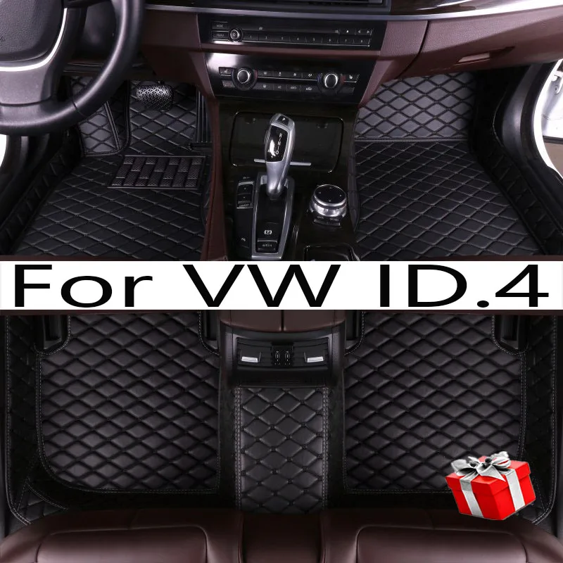 

Car Floor Mats For VW VW ID.4 2021-2024 Custom Auto Foot Pads Automobile Carpet Cover Interior Accessories