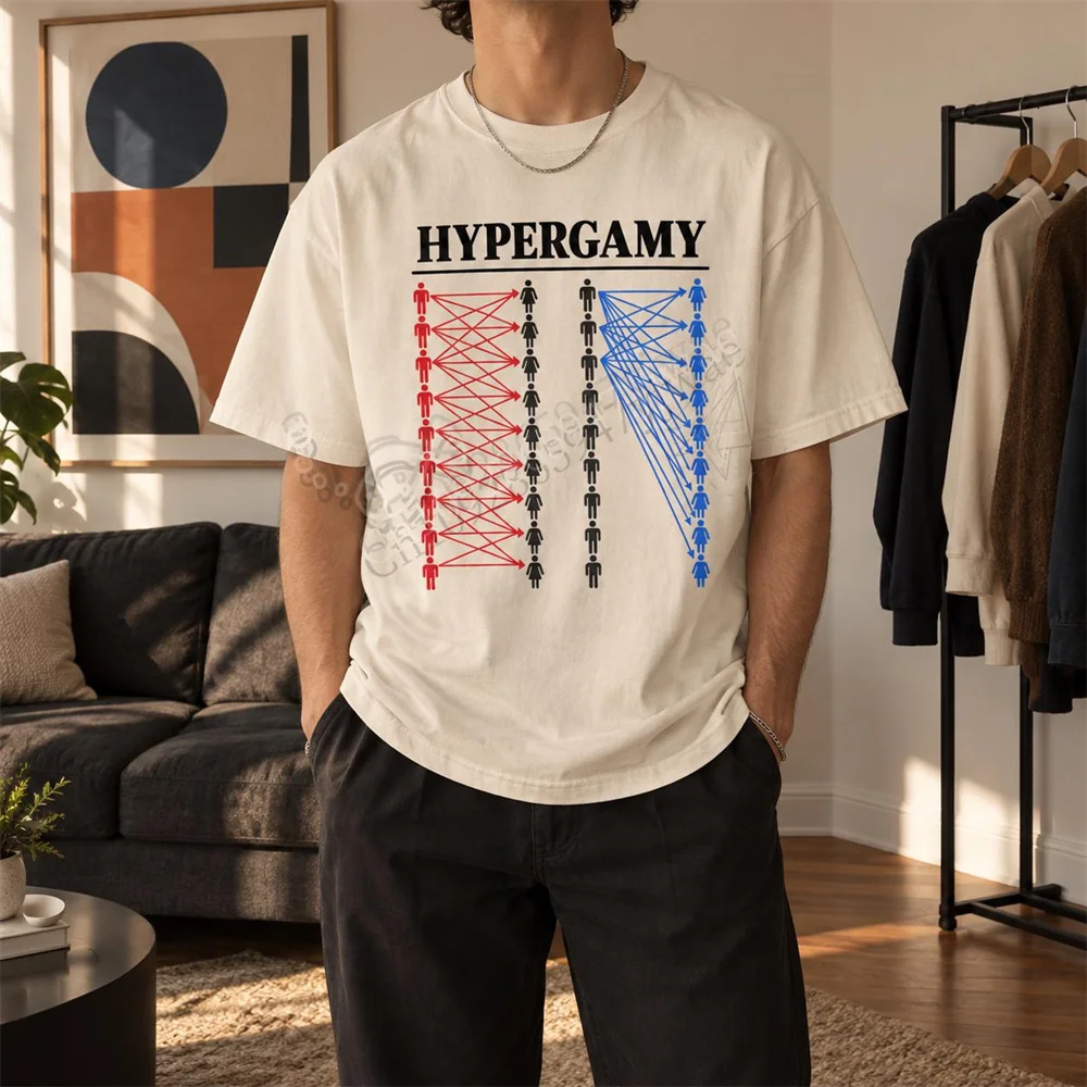 Hypergamy Meme Shirt Funny Dating Strategy Tee Edgy Internet Culture T-shirt Sarcastic Relationship Humor Gift Unisex T-shirts
