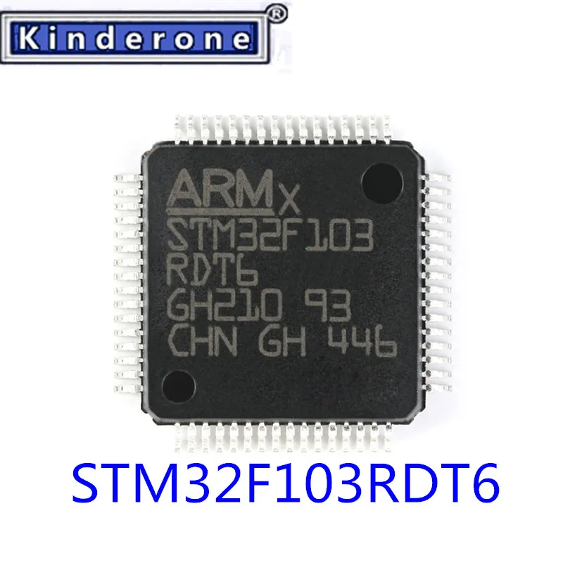 

1-10PCS 100% New Original STM32F103 RDT6 GH210 93 STM32F103RDT6 STM32F 103RDT6 LQFP-64