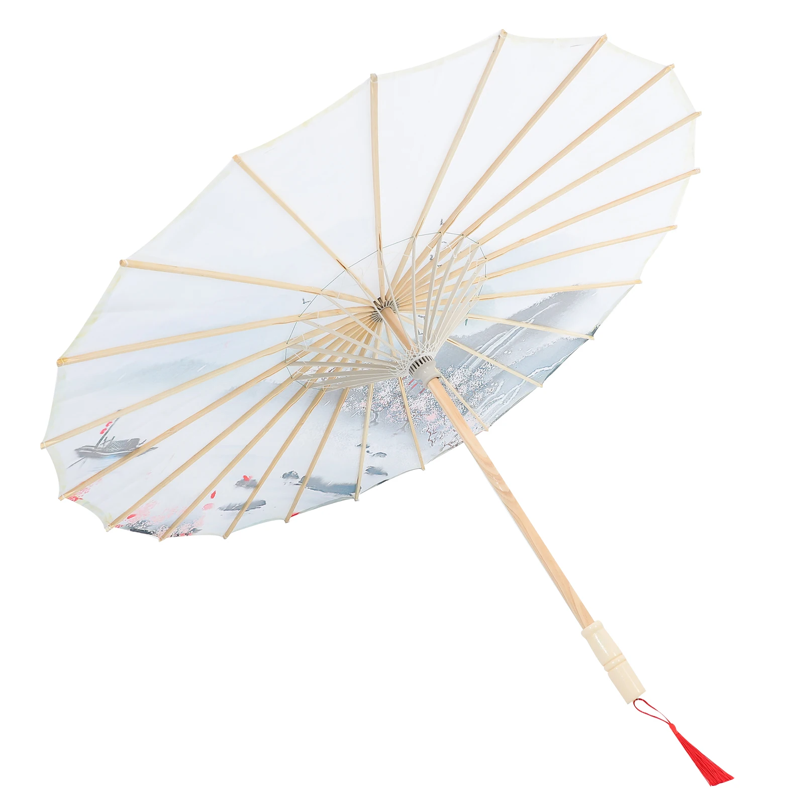 

Umbrella Chinese Paper Parasol Retro Decor Oil Vintage Bucket Decoration