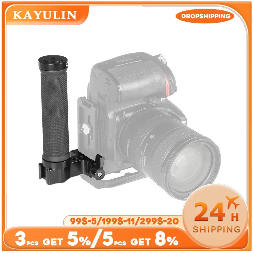 KAYULIN Handel Camera Top Handgrip With ARCA-Swiss Clamp Connector Quick Release Handle Grip For Camera Cage Sports Camera