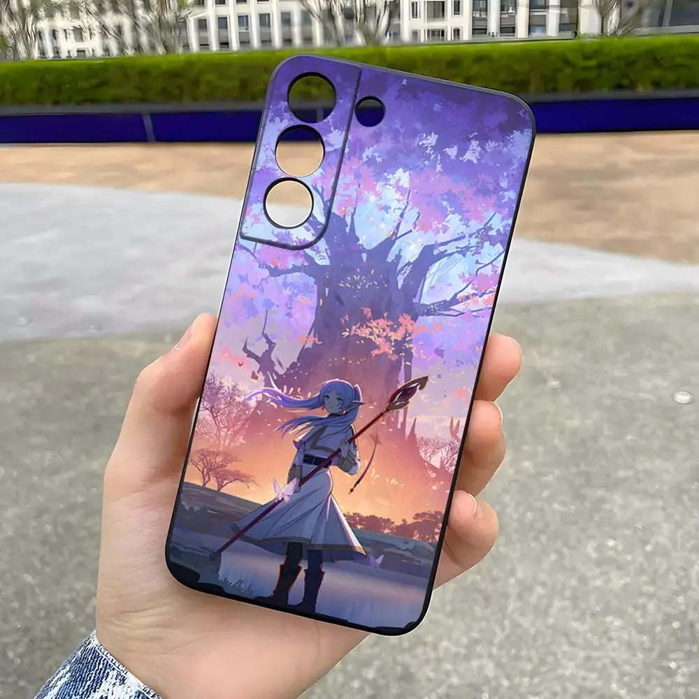 Frieren Beyond Journey's End Phone Case For Samsung S25 Plus S20 S20 Plus S22 Ultra S23 FE S21 Plus S21 Ultra Soft Cover