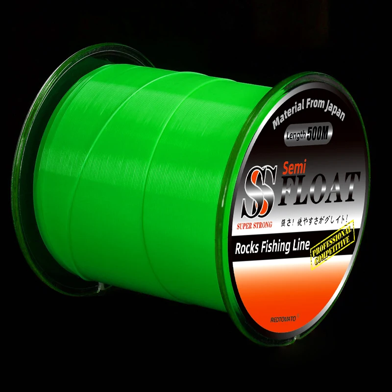 

Каменная леска 500 м, дрейфующая полуплавающая мягкая монофильная нейлоновая морская приманка, аксессуары для рыбалки