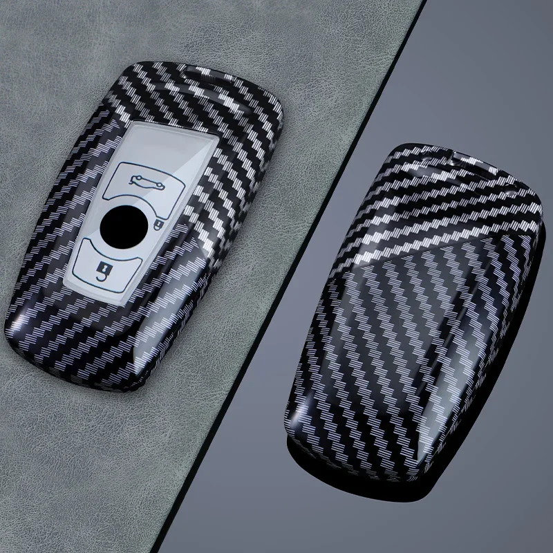 

ABS Carbon Fiber Car Remote Key Case Cover for BMW 1 3 5 7 Series X1 X3 X4 X5 X6 F10 F20 F30 F34 F11 F15 F16 F25 F31 M3 M4 E34