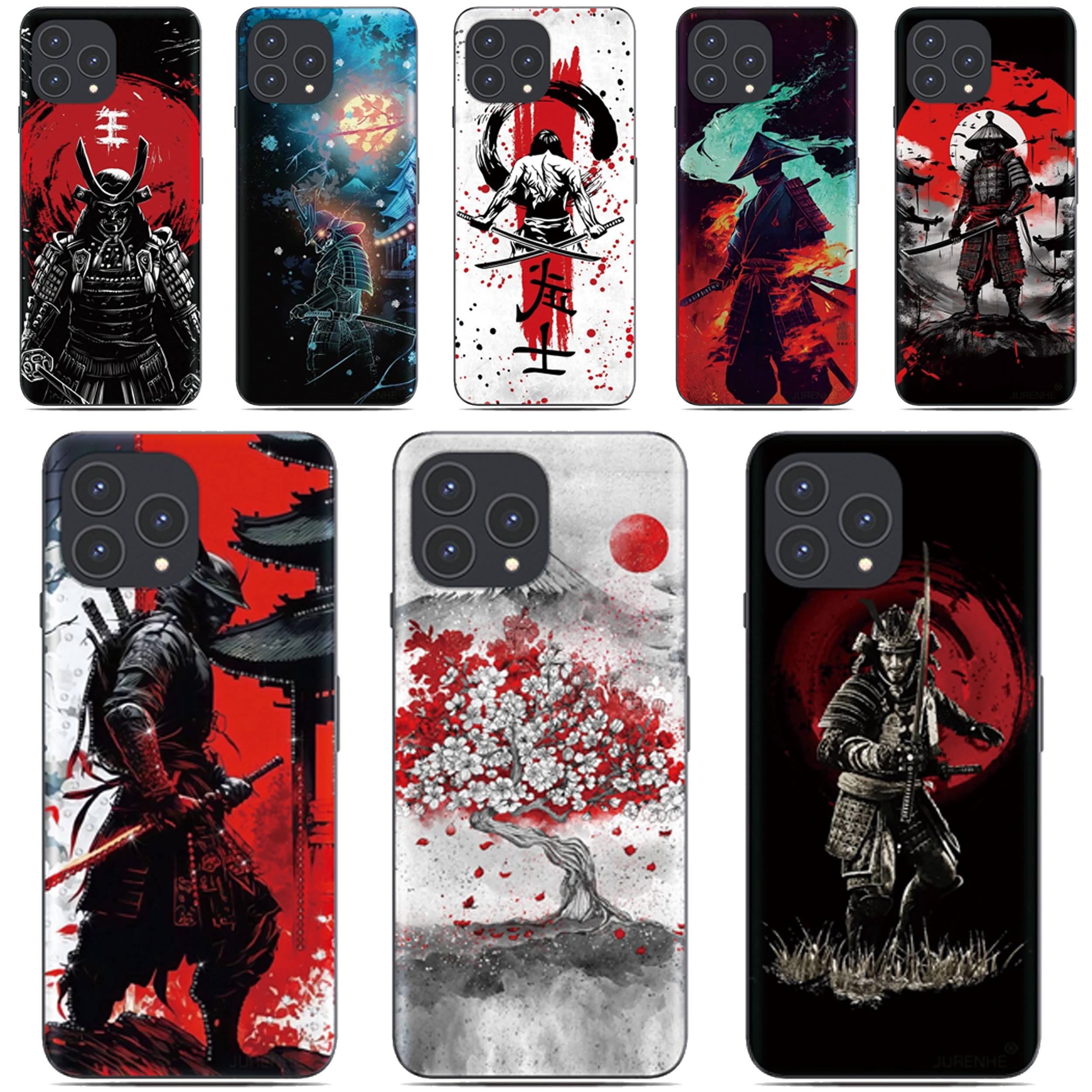 Funda de teléfono Bushido Anime para Oukitel C69 C3 C2 C68 C62 C61 C57s C57 C58 P1 C1 Pro C59 C53 C51 C50 C38 C36 C35 C21 WP50