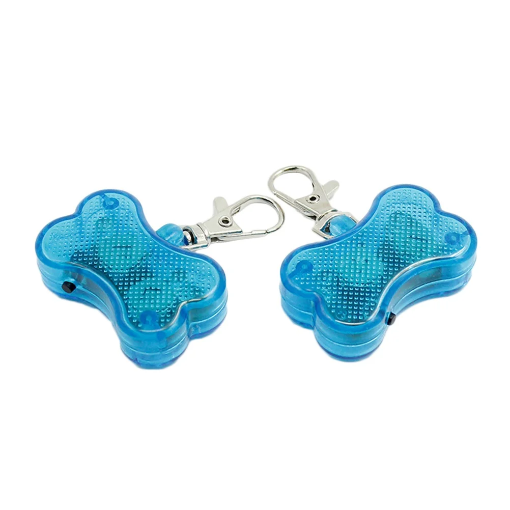 

2Pcs LED Pendant Lightweight Anti Pet Supplies lost Bright LED Light for Night Use Pet Led Pendant Supplies