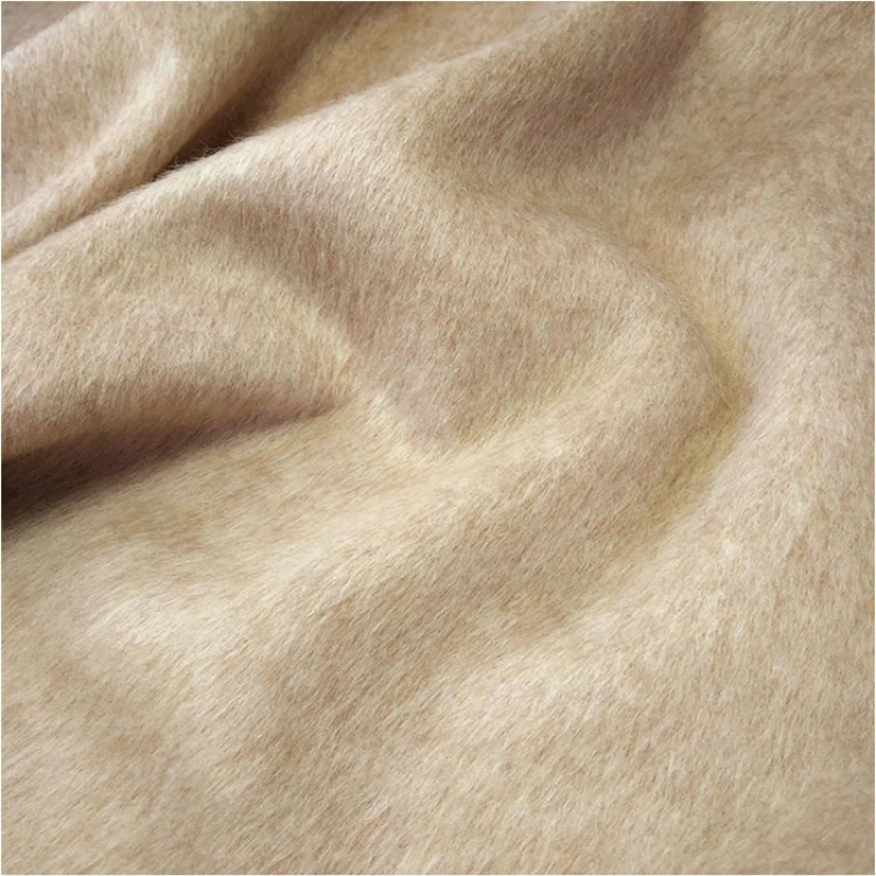 Thickened Double Faced Alpaca Fabric Warm Coat Autumn Winter Wholesale Cloth by the Meter for Sewing Diy Handmade Material