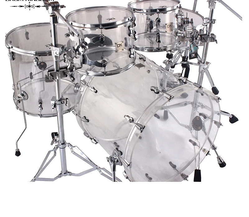 Low Price Miniature Drum Sets Acrylic Acoustic Drum Set