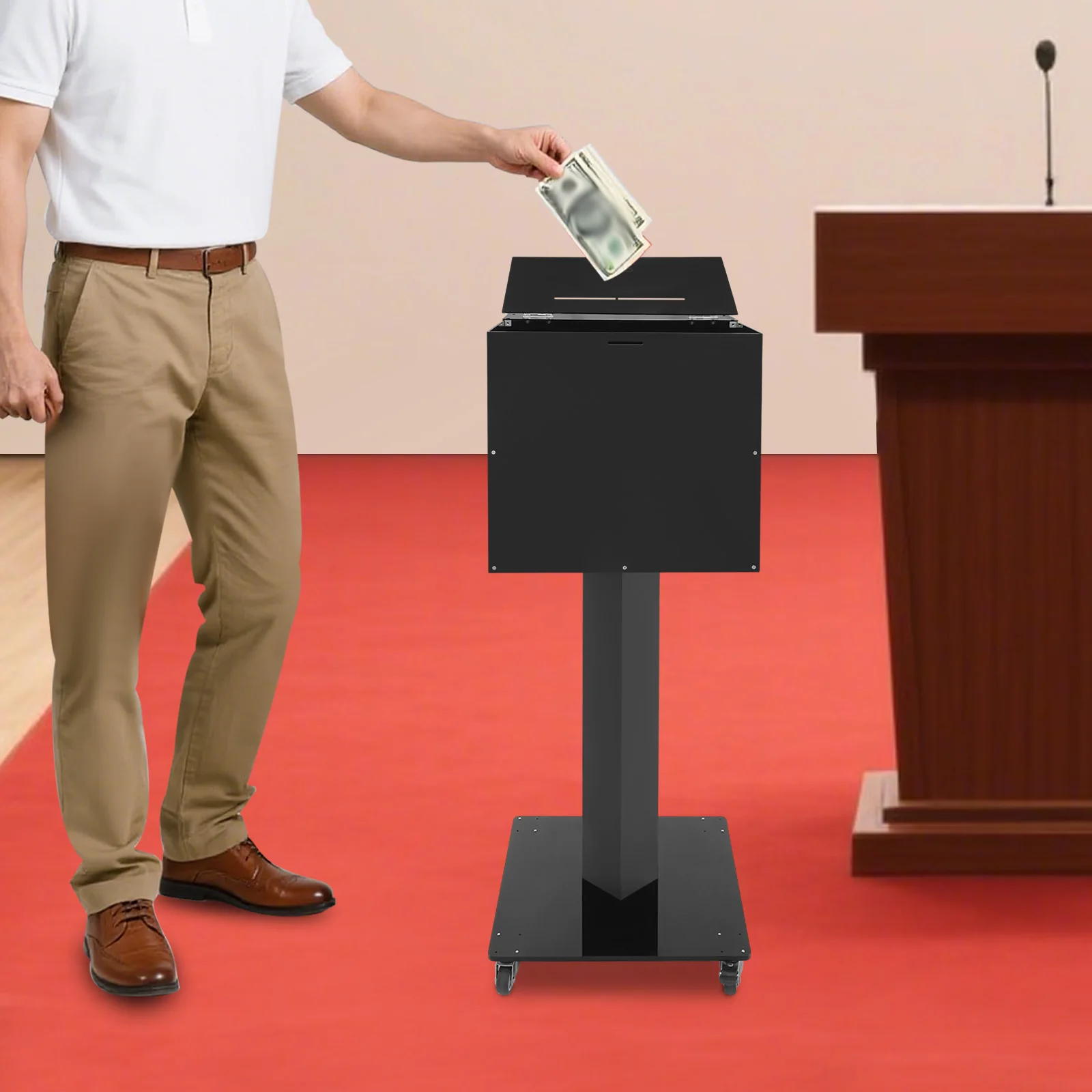 

Напольная почтовая коробка, держатель для газет, коробка для писем, коробка для предложений, коробка для офиса, наружные ворота