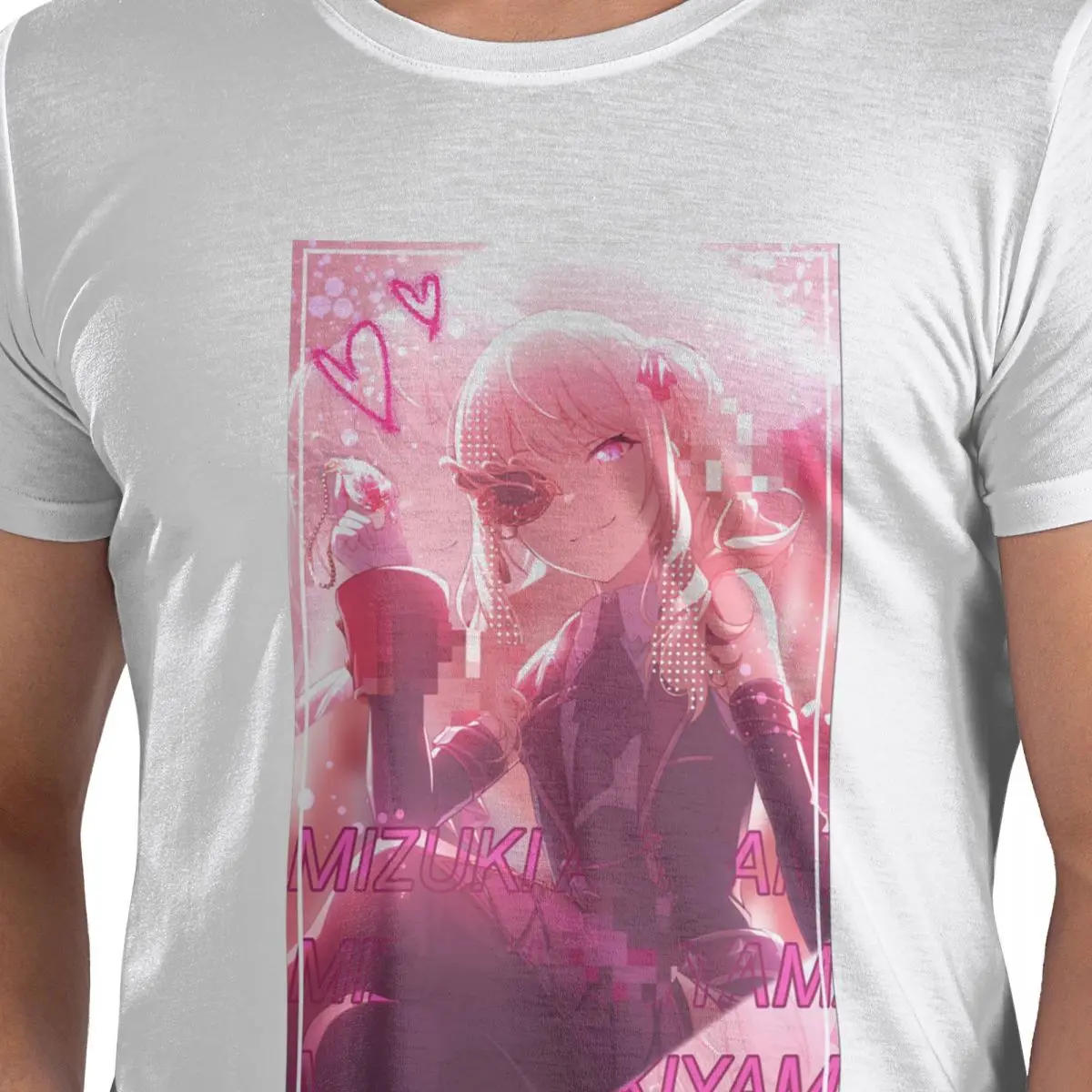 

Футболка Mizuki Akiyama Chib из 100% хлопка, мужские модные футболки, мужские футболки с круглым вырезом и коротким рукавом, S-6XL