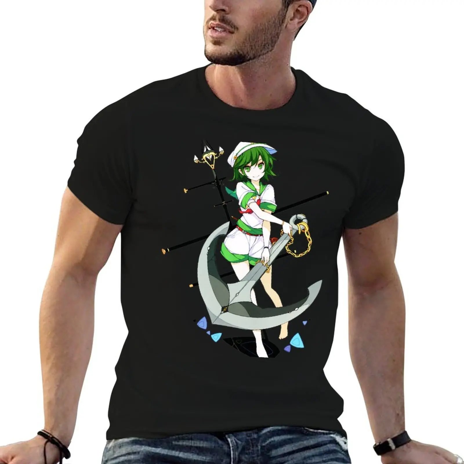 

Touhou Project - Minamitsu Murasa T-Shirt man t shirt luxury anime t shirts oversize T-Shirt