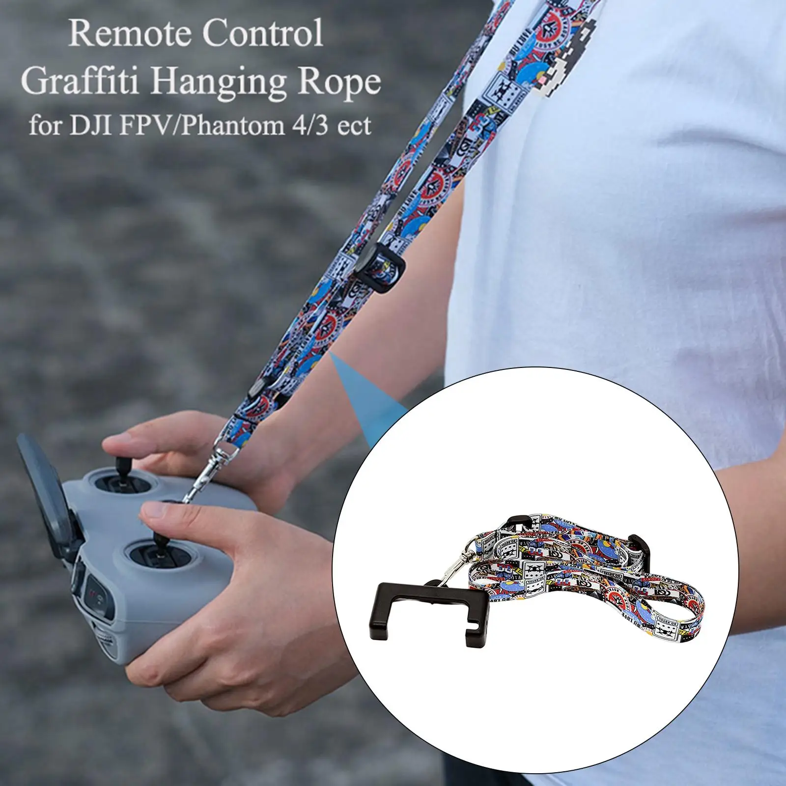 Adjustable Nylon Lanyard for Shoulder Strap for DJI s Remote Control