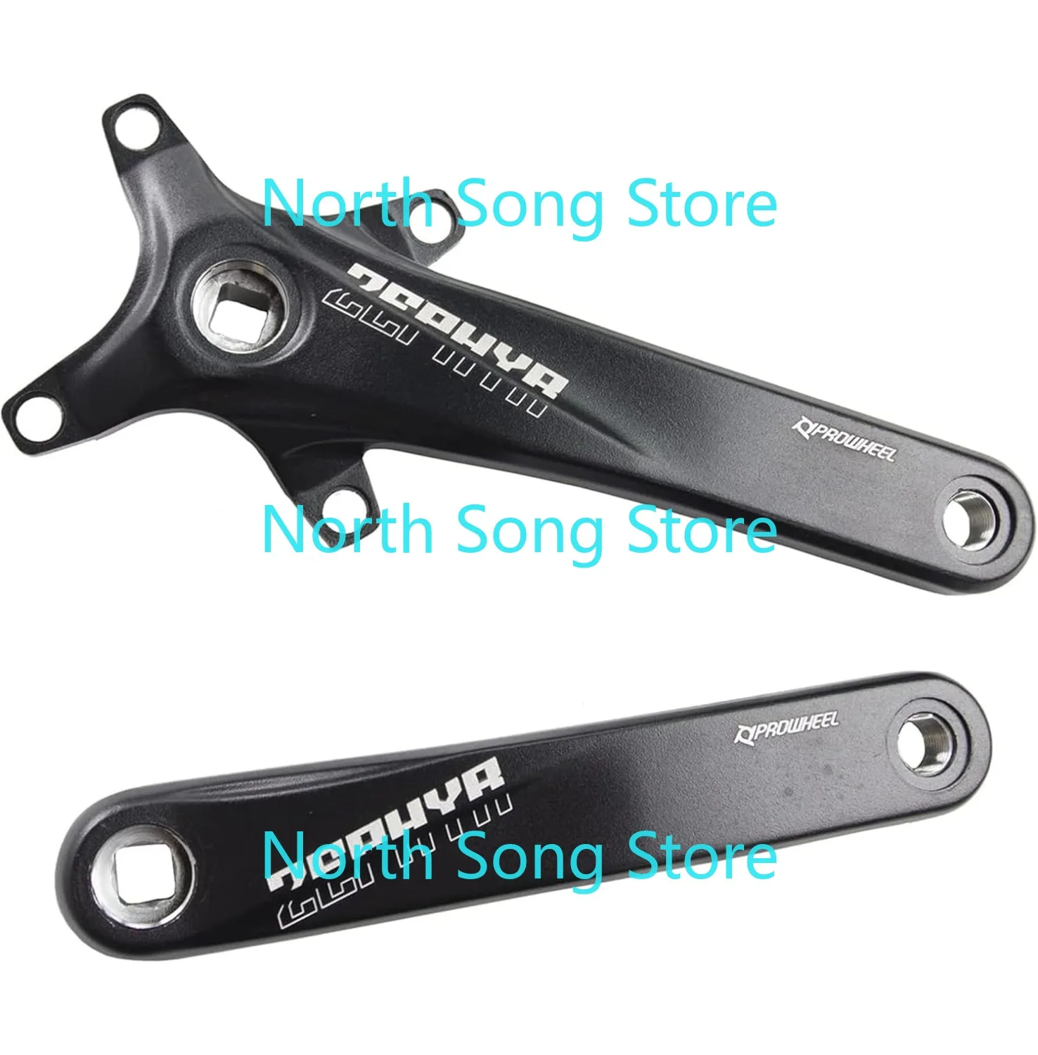 

Велосипедный шатун, односкоростной квадратный конический шатун, одна пара универсальных 170 мм 175 мм BCD 104 мм велосипедные шатуны для MTB, дорожного велосипеда