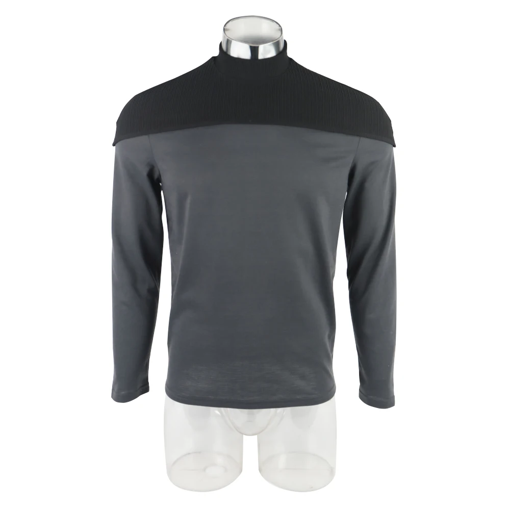 Star The Next Generation Trek Cosplay Captain Picard Unterhemd TNG Uniform Kostüm Neue Halloween-Kleidung