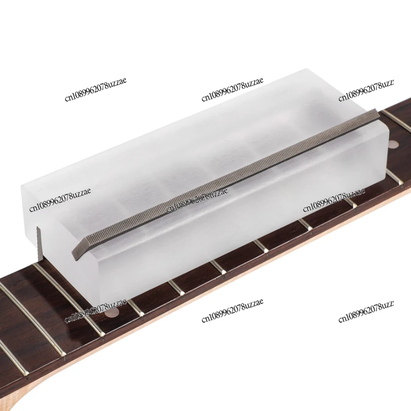 

2-In-1 Guitar Wire Bevel Files 35 ° and 90 ° Chamfer Files Luthier Service Tools