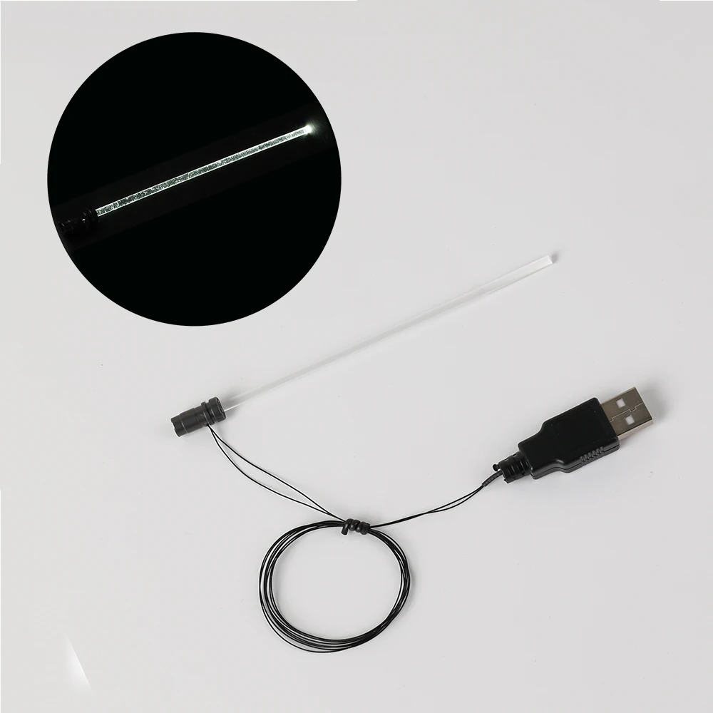 Spada de sabre laser à lumière LED d'environ 12 cm de longueur pour briques de construction LEGO 1 en 1 usb