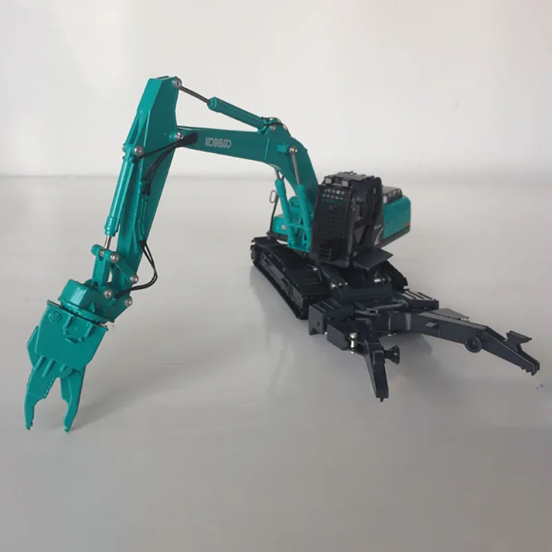 1:43 Scale KOBELCO SK200 Super 8 Multifunctional Vehicle Disassembly Machine Diecast Construction Machinery Alloy Model Souvenir