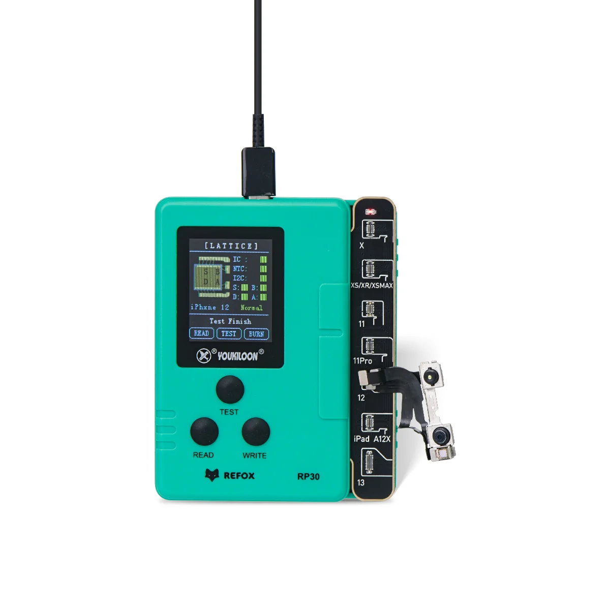 REFOX RP30 Restore Programmer For IPhone X-11 12 13 PRO MAX Battery Repair Face ID Fix Dot Projector Detection Tools