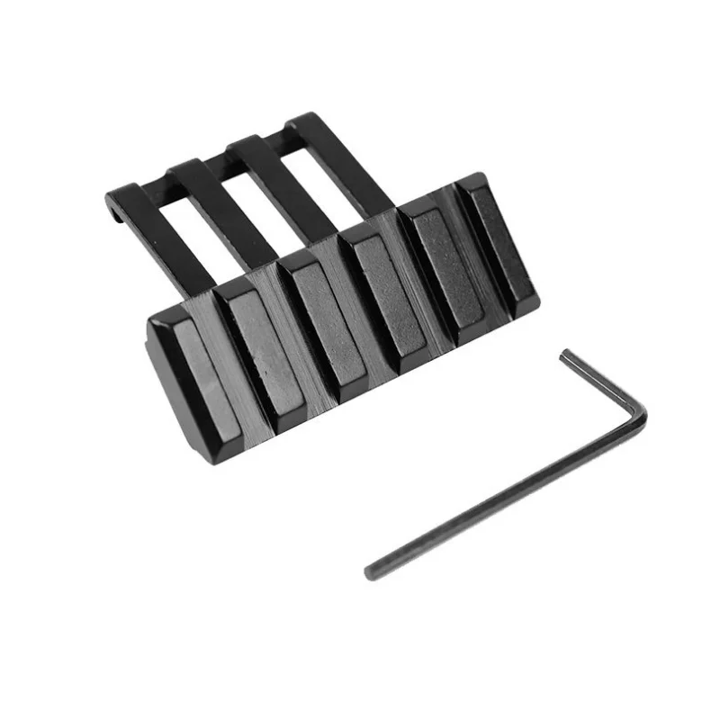 Soporte riel Picatinny 45° para linterna láser táctico - imagen 5