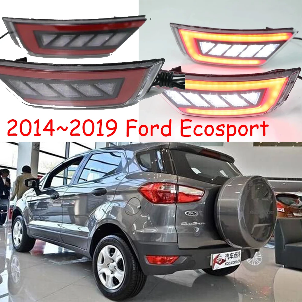 2015~2019 Ecosport taillight Multi-function LED Reflector Lamp Escape Rear Fog Lamp Bumper Light Brake Light Reverse Light