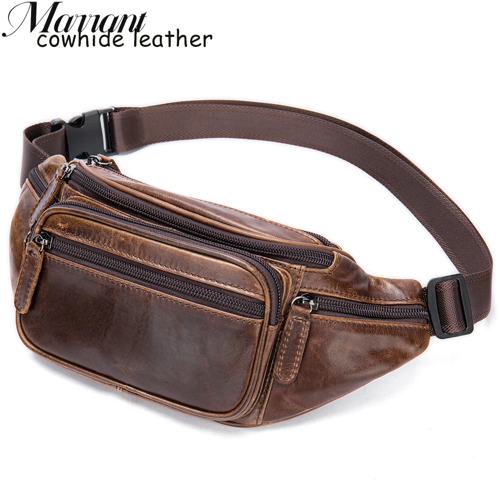 Genuine Leather Belt Bag Women\'s Waist Bags For Women Fanny Pack New In Waist Pack Belt Waist Bag Woman Phone Bags Bumbag