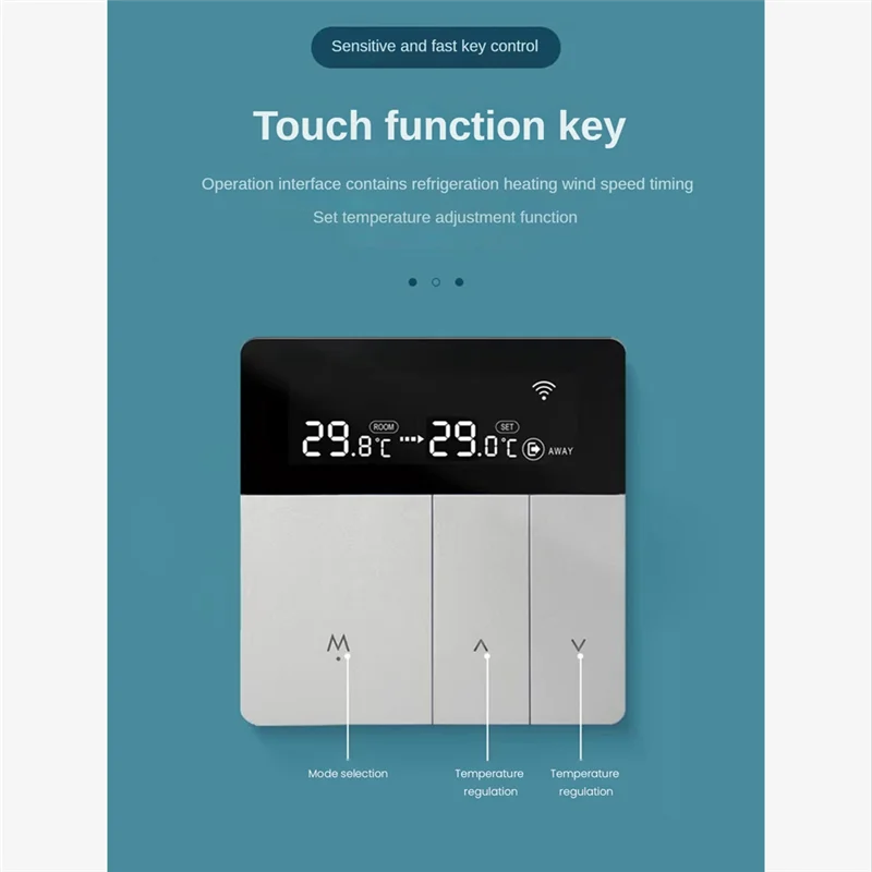 AVATTO Tuya WiFi Smart Thermostat Temperature Controller 100-240 V Remote Electric Control,Google Home Yandex