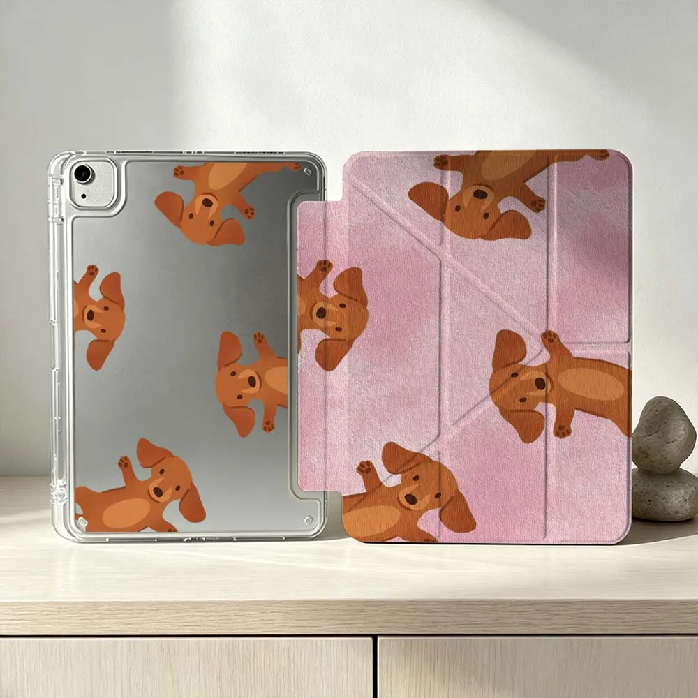

Fun Dog Patterns For iPad Pro Air mini 6 5 4 3 2 1 11th 10th 6th 5th M5 M4 M3 M2 9gen Foldable 3Y Tablet Case Soft